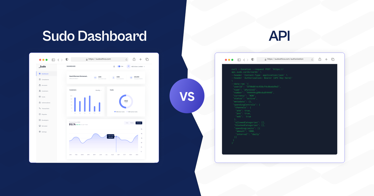 Sudo Dashboard Vs API: What You Should Know