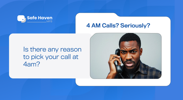 IS THERE ANY REASON TO PICK YOUR CALL AT 4 AM?